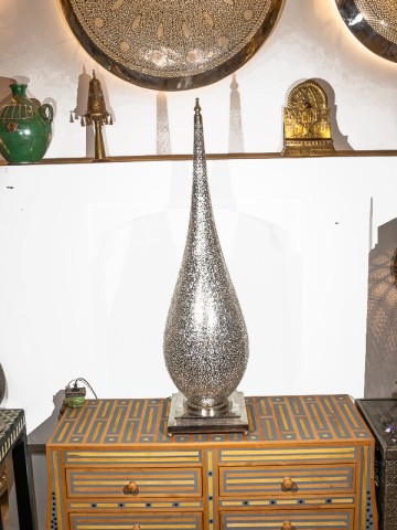 Aya - Pewter Lantern