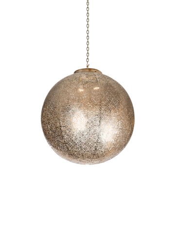 Luna - White Copper Globe...